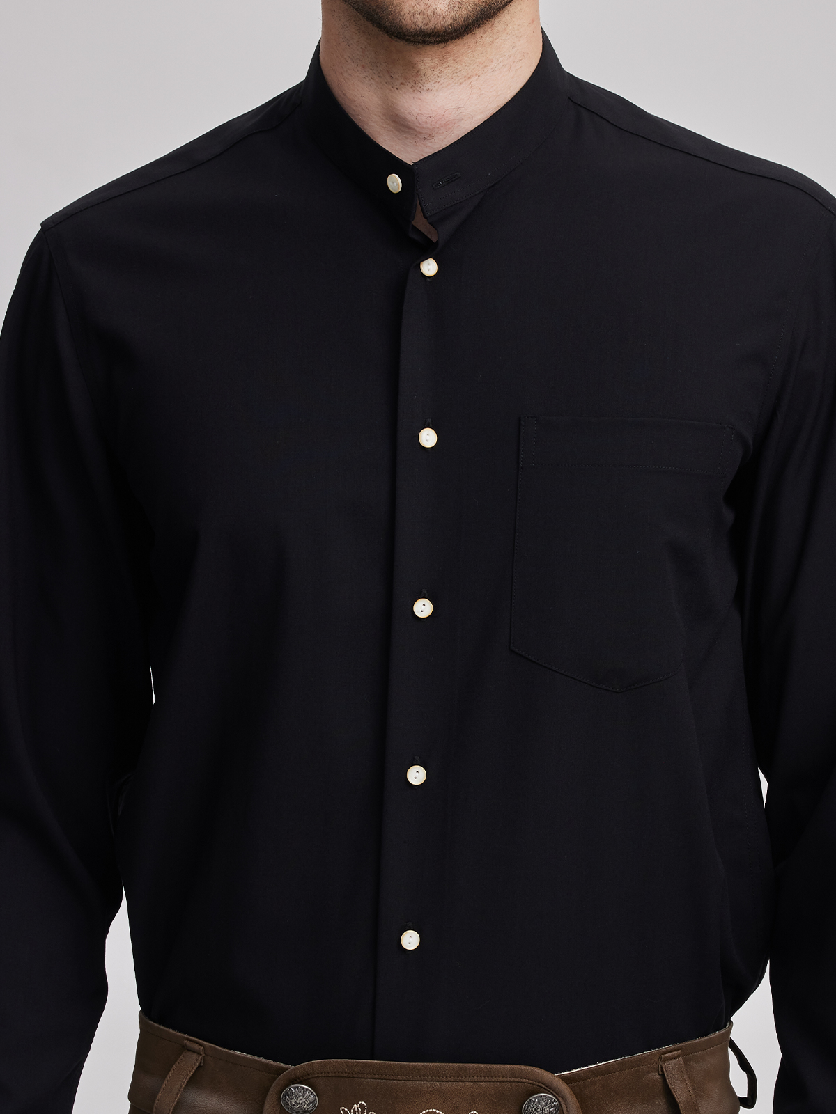 Cocovero Dirndlbluse in Schwarz