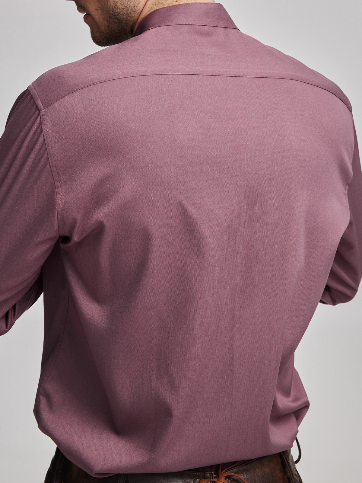 Dirndlbluse Langarm in Rosa