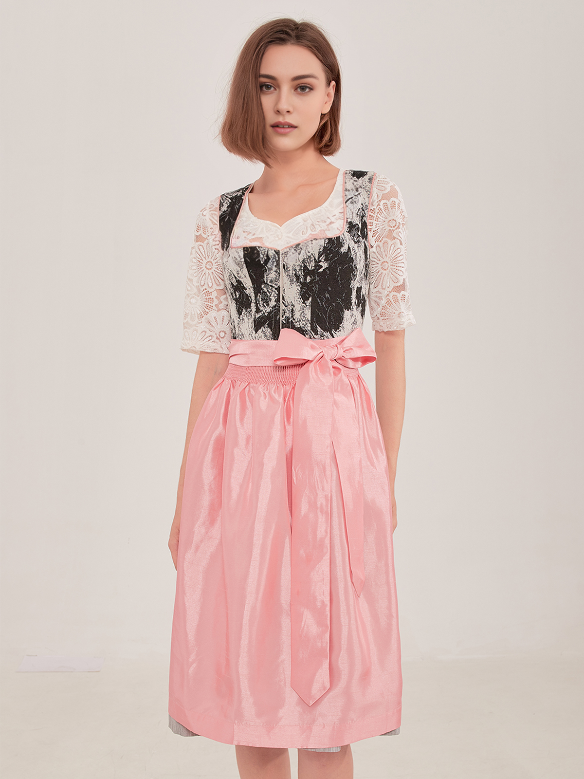 Krüger Dirndl Samt Blau