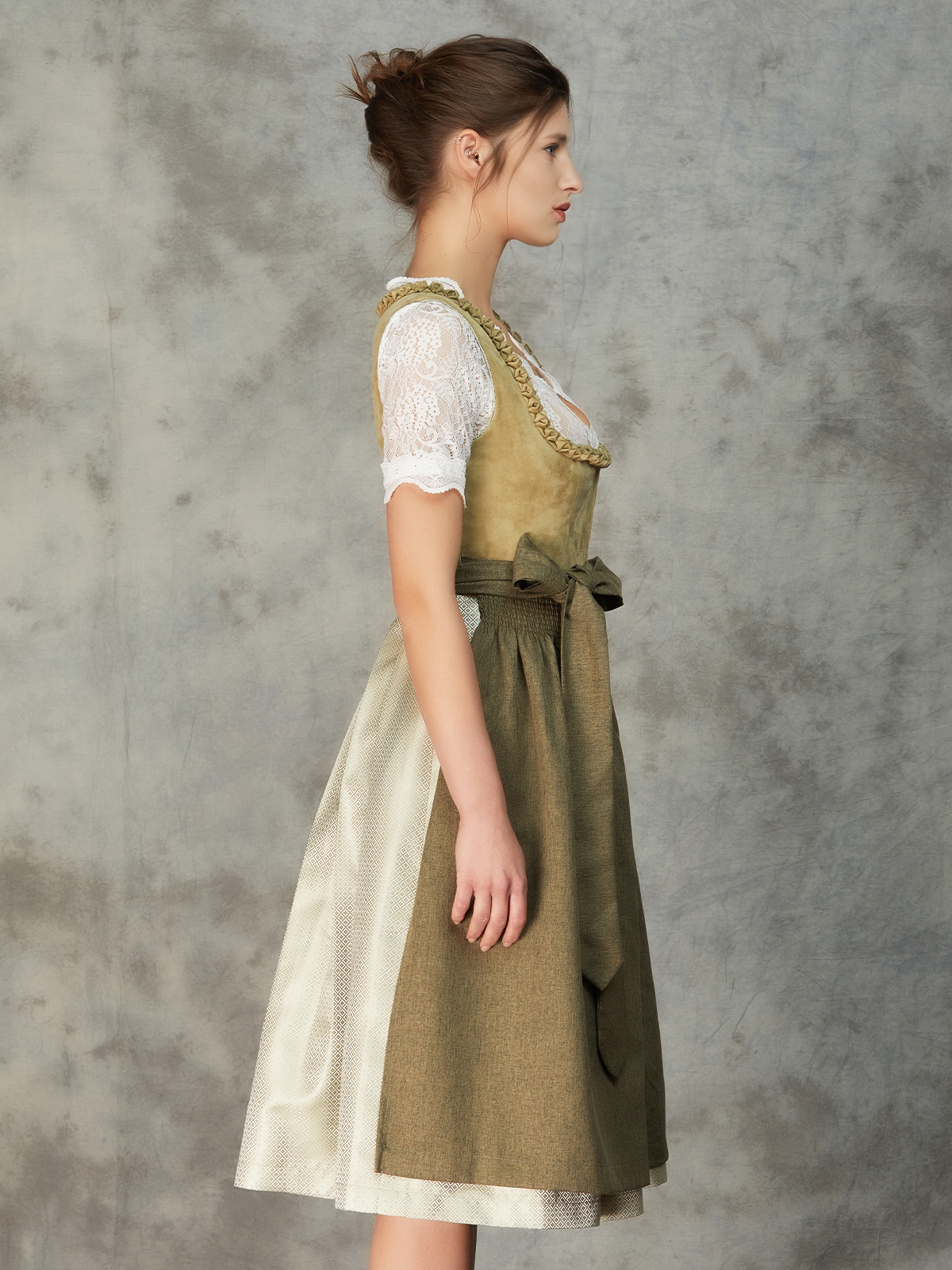 Dirndl Blau Elegant