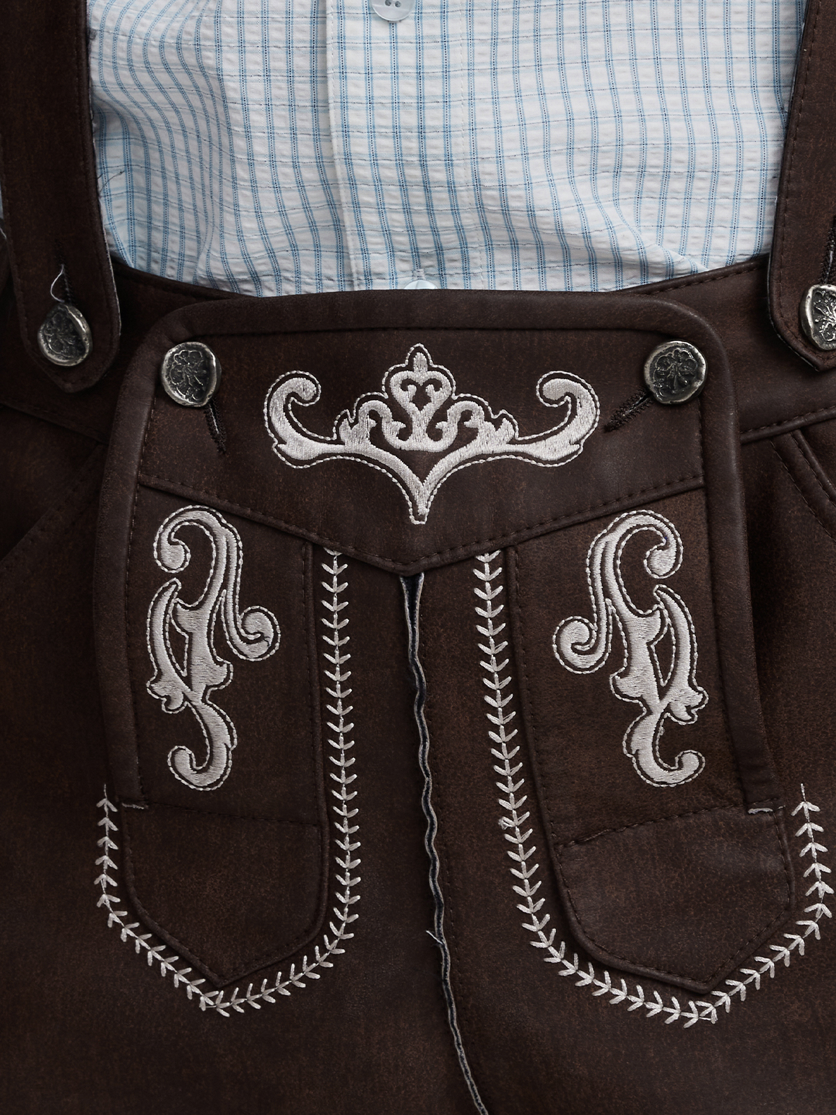 Dirndl mit geradem Ausschnitt